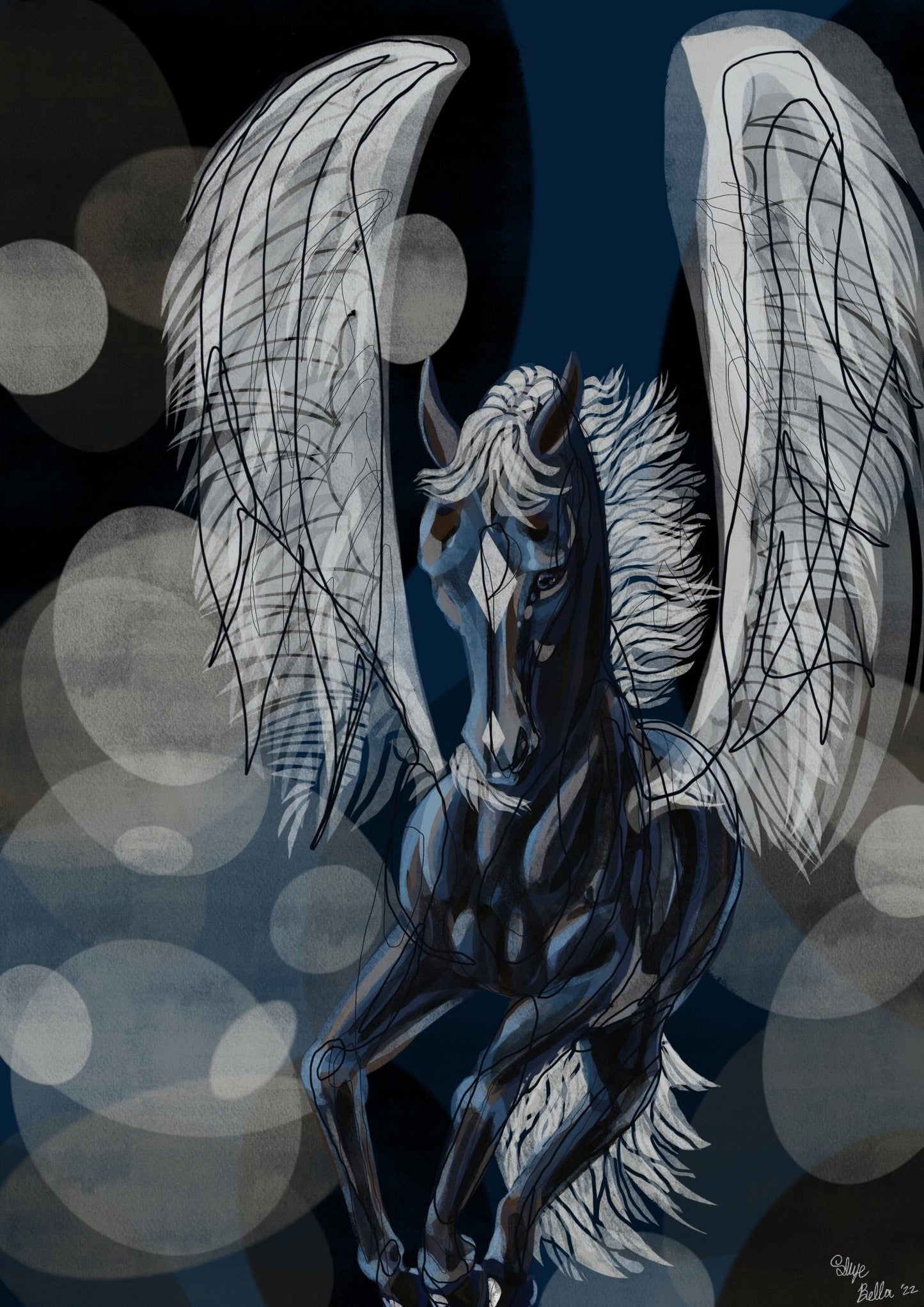 Flying Forward (Reflect) - Skye Bella Art