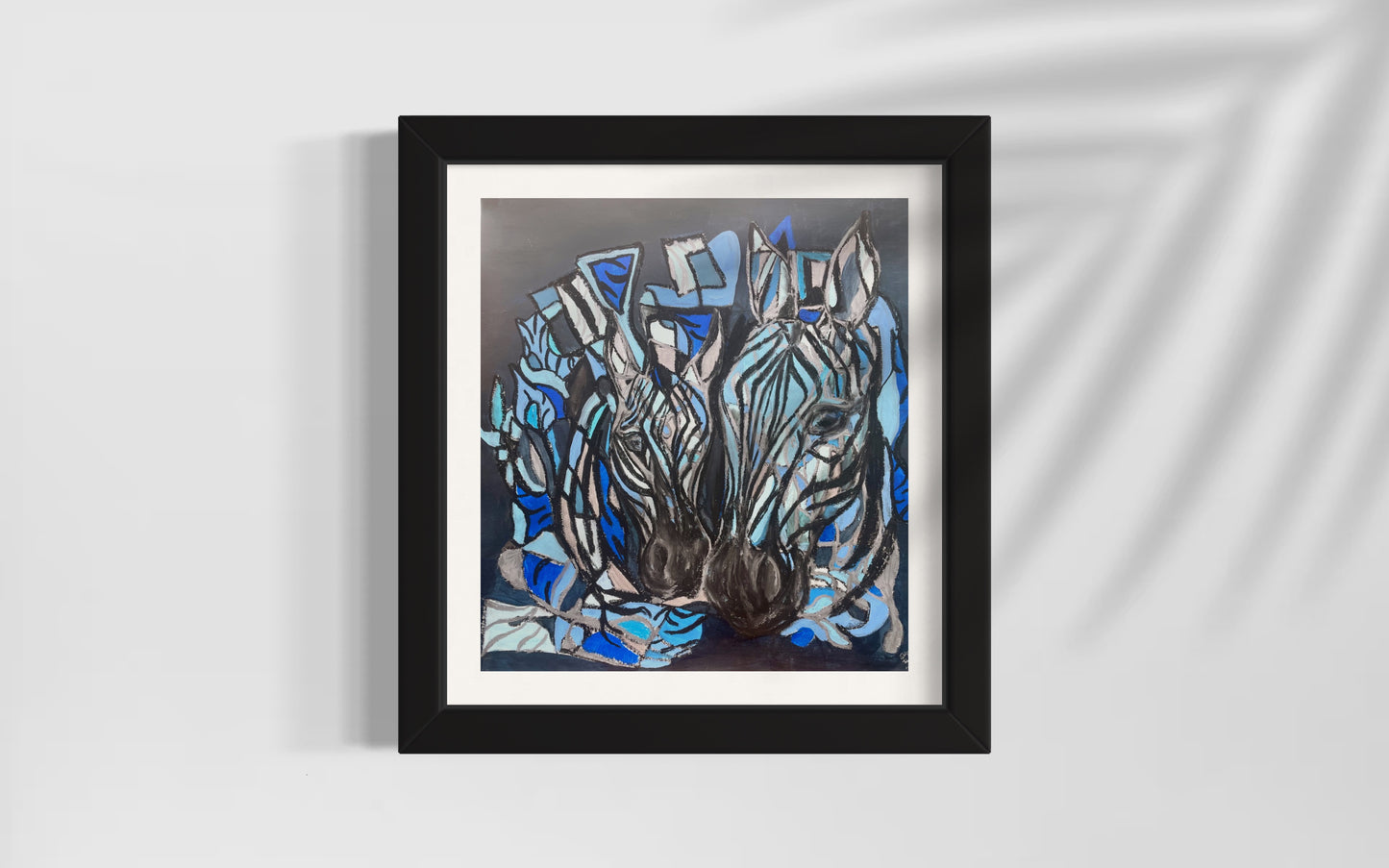 Wild Blues, Crazy Hues (Print)